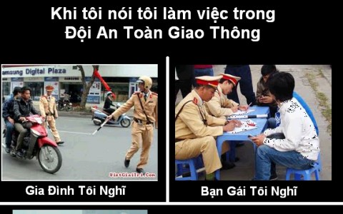Cười 'lăn' với clip bình luận giao thông Cười 'lăn' với clip bình luận giao thông